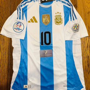 Argentina 2024 Concacaf NEW Adidas #10 MESSI Soccer Kit Jersey + Shorts - PV L