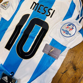 Argentina 2024 Concacaf NEW Adidas #10 MESSI Soccer Kit Jersey + Shorts - PV L