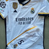 Real Madrid 2023/24 YOUTH XXL Soccer Jersey + Shorts - #5 BELLINGHAM