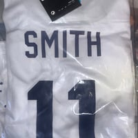 Nike USA Womens World Cup YOUTH Small USWNT White/Blue #11 SMITH